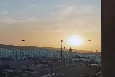 Image de Superbe vue sur la mer et sur la Kasbah d'Agadir.