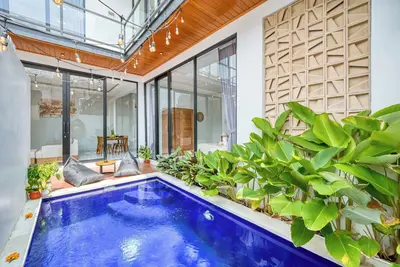 Image de Cozy 3bedroom villa Bliss, Close to Canggu, \nKing bed, Tranquil!