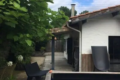 Image de Villa pour 10 personnes avec piscine centre du Cap-Ferret à quelques de pas de la plage de. . .
