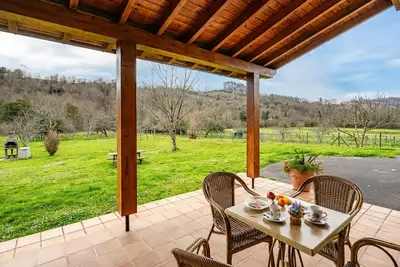 Image de Chalet 'Les Cuartes 1' avec vue sur la montagne, terrasse privée et jardin privé