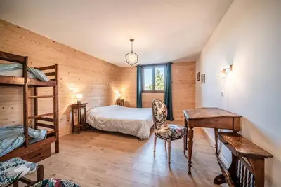 Image de Maison d'hôtes \"Hiver\" avec vue sur les montagnes, terrasse privée et Wi-Fi