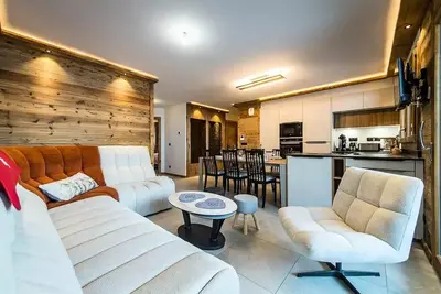 Image de Appartement 8/10 personnes avec Jacuzzi dans une résidence neuve au pied des pistes