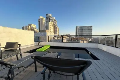 Image de Netanya View Double Suite with a private heated pool for a perfect getaway.