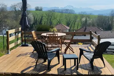 Image de Appartement dans chalet Ă la campagne