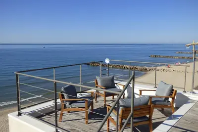 Image de Superbe Duplex sur la Plage, vue panoramique Méditerranée, classé 5*, 8 Pers