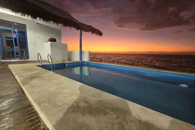 Image de Romantic house next to the sea of Campeche. Ideal for a quiet vacation time,