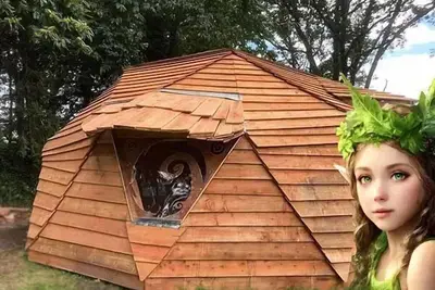 Image de L'Alchimiste géodésique confortable en bois 38m2 - 4 pers 4 personnes