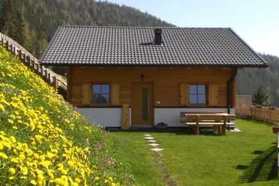 Image de Chalet 'Niederhaushof Edelweiß' avec vue sur la montagne, jardin privé et Wi-Fi