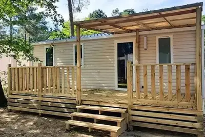 Image de Mobil-home | Comfort Xl | 3 Ch. | 6 pers. | Terrasse surélevée | A/C | Tv