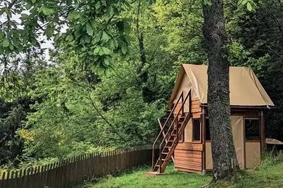 Image de Cabane \" Robinson\" 2 à 4 personnes - 2 pers. inclus dans le tarif
