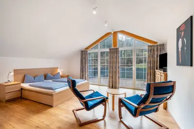 Image de Appartement 'Bergblick' avec piscine partagée, terrasse partagée et Wi-Fi