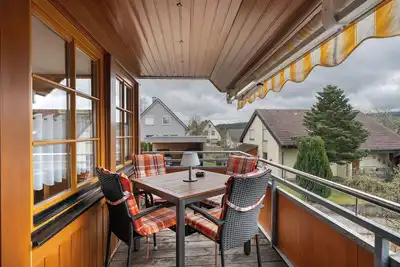 Image de Appartement '84qm, 2 Schlafzimmer' avec terrasse partagée, jardin partagé et Wi-Fi