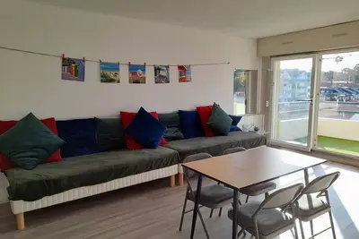 Image de Arcachon : T2 calme avec balcon, proche plage et centre, parking inclus