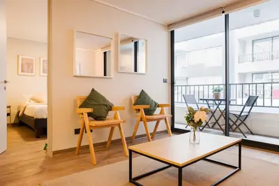 Image de Cozy Apt in Downtown Santiago Perfect for 2