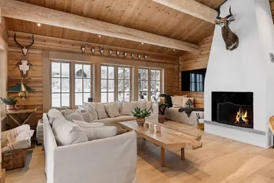 Spacious Chalet in Trysil with sauna, next to pists and spectacular views views o