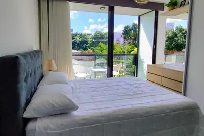 Image de Comfy studio in welcoming Santa Cruz