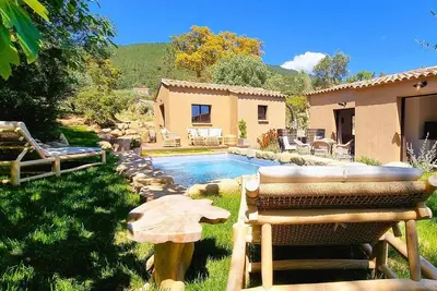 Image de Domaine de Gialla Bergerie Figa, 4 pers, piscine chauffée, 10 mn plage