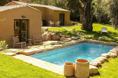 Image de Domaine de Gialla Bergerie Quercia, 4 pers, piscine chauffée, 10 mn plage