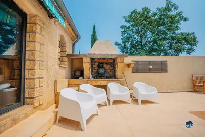 Image de Superbe Villa avec Piscine et vue sur le Village
