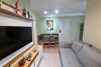 Image de In the Heart of Rio de Janeiro, Air Conditioning, 2 Bedrooms and close to the Sambadrome