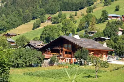 Image de Maison \"Du Bas\" avec vue sur les montagnes et Wi-Fi