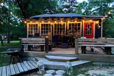 Image de Lake view cabin&creek-Sam Houston national forest