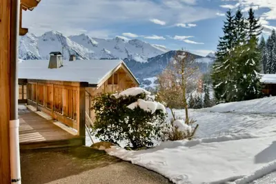 Image de Chalet 5 chambres pour 8 pers. avec Wi-Fi et garage au Grand-Bornand