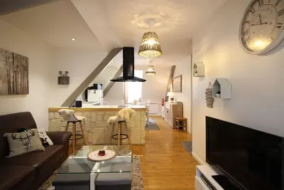 Image de Spacieux T3 La Bourboule, 2 chambres, proche thermes