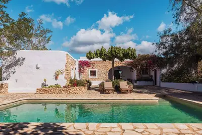 Image de Maison de vacances 'Can March Authentic Finca' avec vue sur les montagnes, Wi-Fi et climatisation