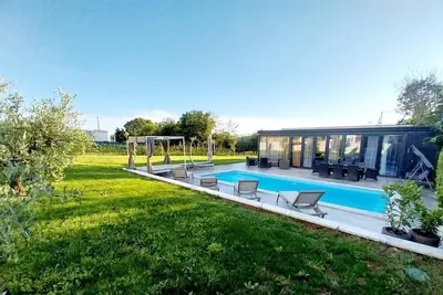 Hacienda Matea & Small house Jure, near beaches in olive grove, fenced place!