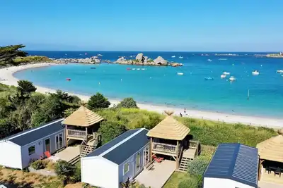 Image de Cottage jardin des dunes - Terrasse vue mer - 3 Chambres 6 personnes