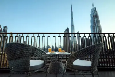 Image de Stunning Burj Khalifa View - Dubai Mall Access - Infinity Pool