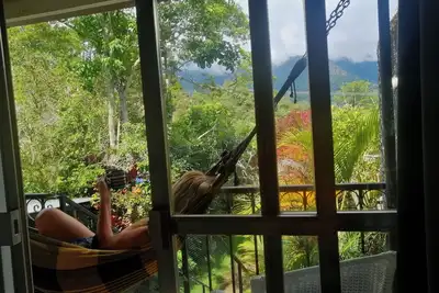 Image de Charming Mountain View House with Panoramic Balcony and Gourmet Outdoor Space!