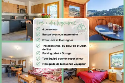 Image de Appt 3*, Cosy et spacieux, proche des pistes. Animaux de compagnie acceptés!
