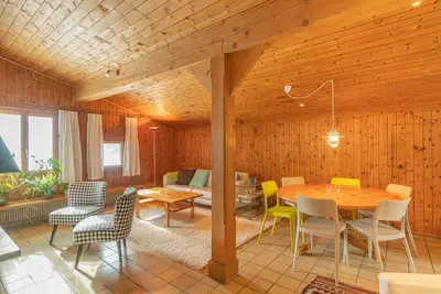 Image de Appartement de vacances Sils im Engadin \/ Segl pour 1 - 6 personnes avec 3 chambres Ă coucher - Loge