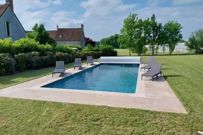 Image de Maison moderne avec piscine sécurisée à La Vernelle