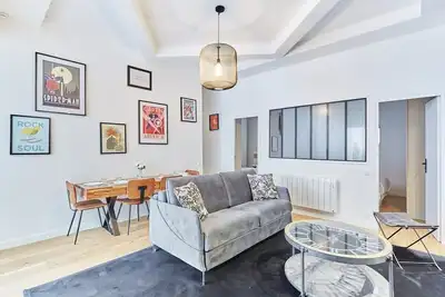 Image de Loft climatisé Paris Père Lachaise 3 chambres