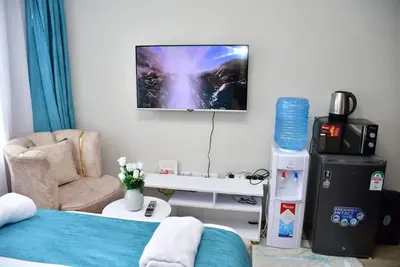 Image de Cozy studio in delightful Nairobi with Ac, fitness room, WiFi
