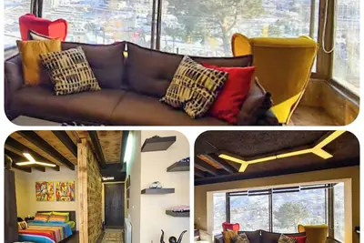 Image de Welcoming 1-bedroom chalet in Faraiya with stunning mountain viewswith Cheminée