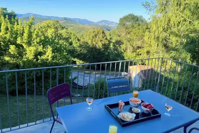 Image de Grande maison au cœur des Cévennes. Vue imprenable