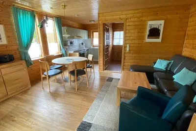 Image de Cozy vacation home in the Blauvogel vacation complex near the Waldseebad