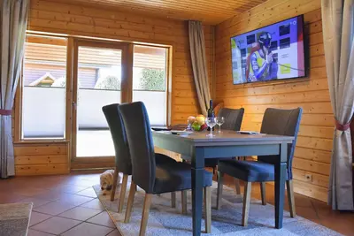 Image de Cozy vacation home in the Blauvogel vacation complex near the Waldseebad
