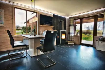 Image de Enjoy the great view and the fireplace