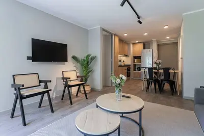 Image de Ideal Families! Apartment in Providencia with Pool
