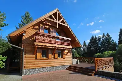 Image de Chata Olesna is charming country wooden cottage, family friendly with good WiFi.