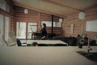 Image de Chalet, plage privée, bord de l’eau, spa extérieur, 10 personnes