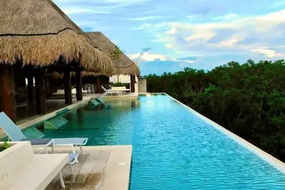 Image de Condo avec Balcon privée et vue sur la Jungle