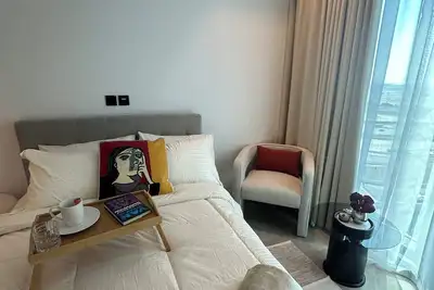 Image de Chic 1-bedroom apartment in fabulous Dubai with Ac, WiFi, fitness room
