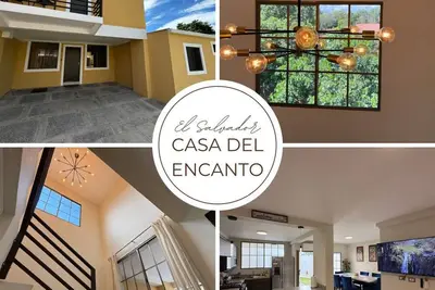 Image de 3-bedroom townhome in marvelous Santa Tecla with Ac, WiFi &Beautiful Attractions