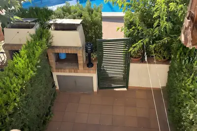 Image de Maison de vacances 'Casa Mas Estel' avec vue sur la montagne, Wi-Fi et climatisation